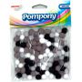 Pompony kreatywne Brewis 1cm Szare Mix, 100szt - 2